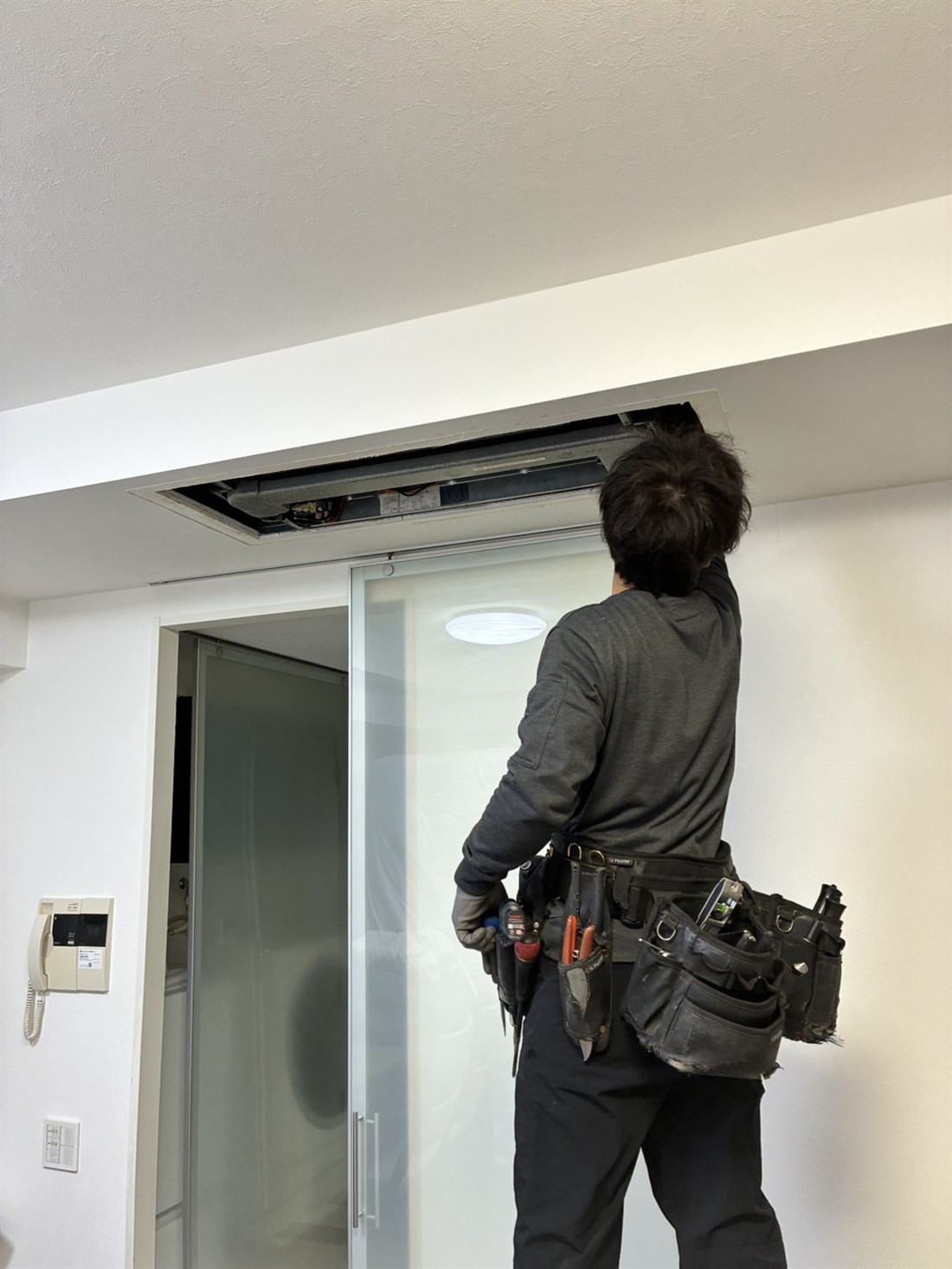 Air conditioner unit before installation